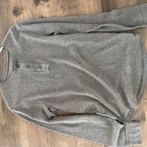 Sonoma Men's Gray Henley Sweater